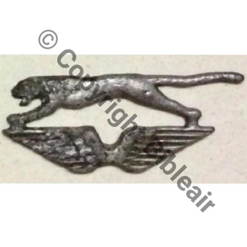 41.104  CIE AIR 41.104 CHANTILLY LES AIGLES SM Sans attache Dos lisse irreg METAL ARGENTE Src.maximaj30 1010Eur en lot 05.22 